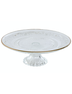 ALZATA PC212525 VETRO 23X8CM TRASPARENTE