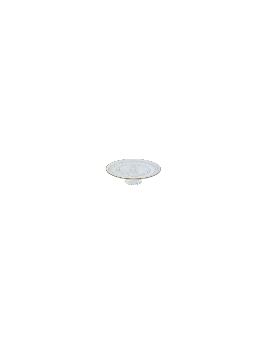 ALZATA PC212523 VETRO 33X9CM TRAPSARENTE
