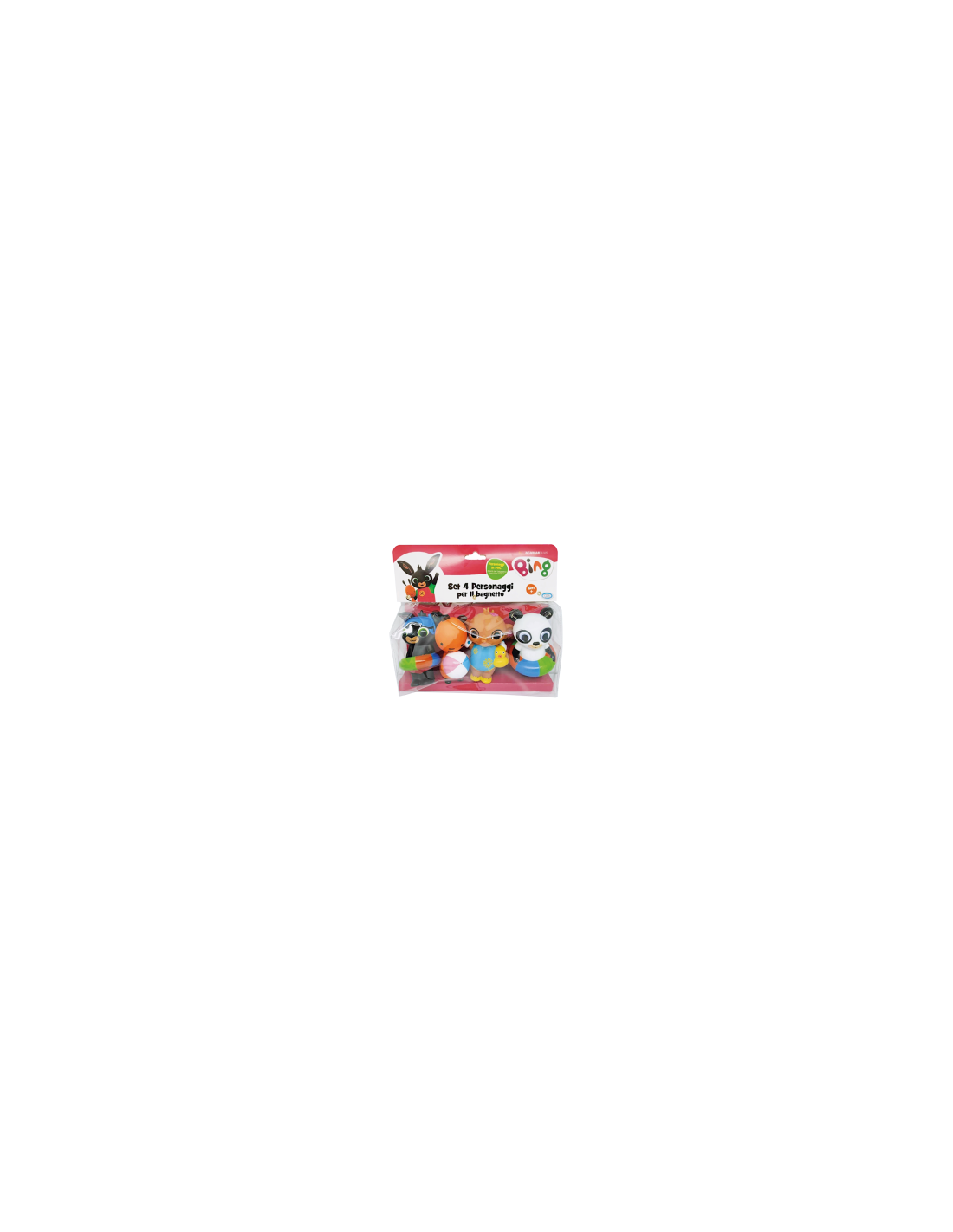 BING 48701 SET BAGNETTO 4 PERSONAGGI
