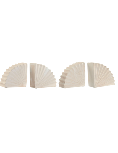 SET 2 FERMALIBRI LD216250 CEMENTO 30X7X15CM ASSORTITO