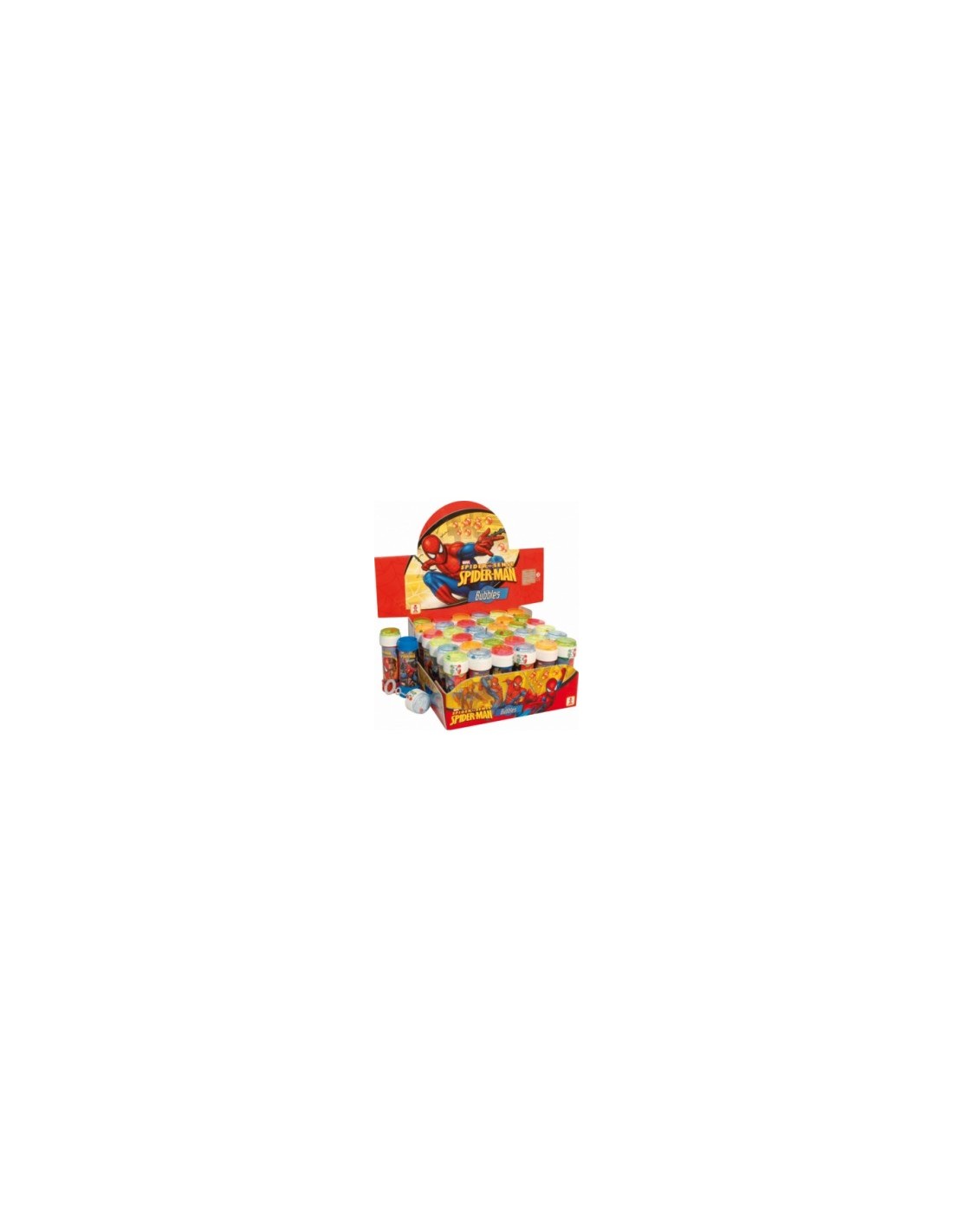SPIDERMAN BOLLE DI SAPONE su TreG Ingrosso