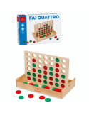 GIOCO LEGNO 053584 FAI QUATTRO