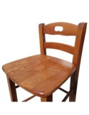 SGABELLO SNACK F2097 MASSELLO NOCE su TreG Ingrosso
