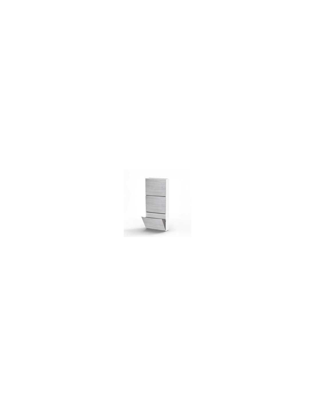 SCARPIERA BF30720 SCARPI' BIANCO 39X17X51CM su TreG Ingrosso