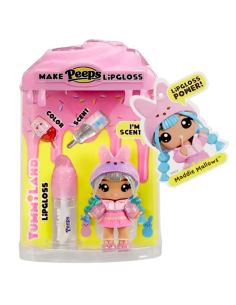 YUMMILAND 528623 PEEPS BAMBOLA CON LUCIDALABBRA ASSORTITO