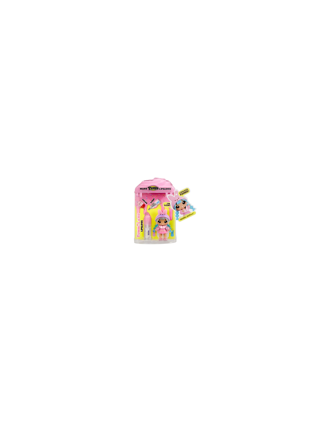 YUMMILAND 528623 PEEPS BAMBOLA CON LUCIDALABBRA ASSORTITO