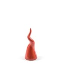 CORNETTO 35826 ROSSO 7,5X18CM PORCELLANA