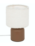 LAMPADA TAVOLO 202645B BOUCLETTE 14X22CM PVC/METALLO