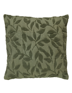 CUSCINO 209104B LETHO 50X50CM VERDE POLIESTERE