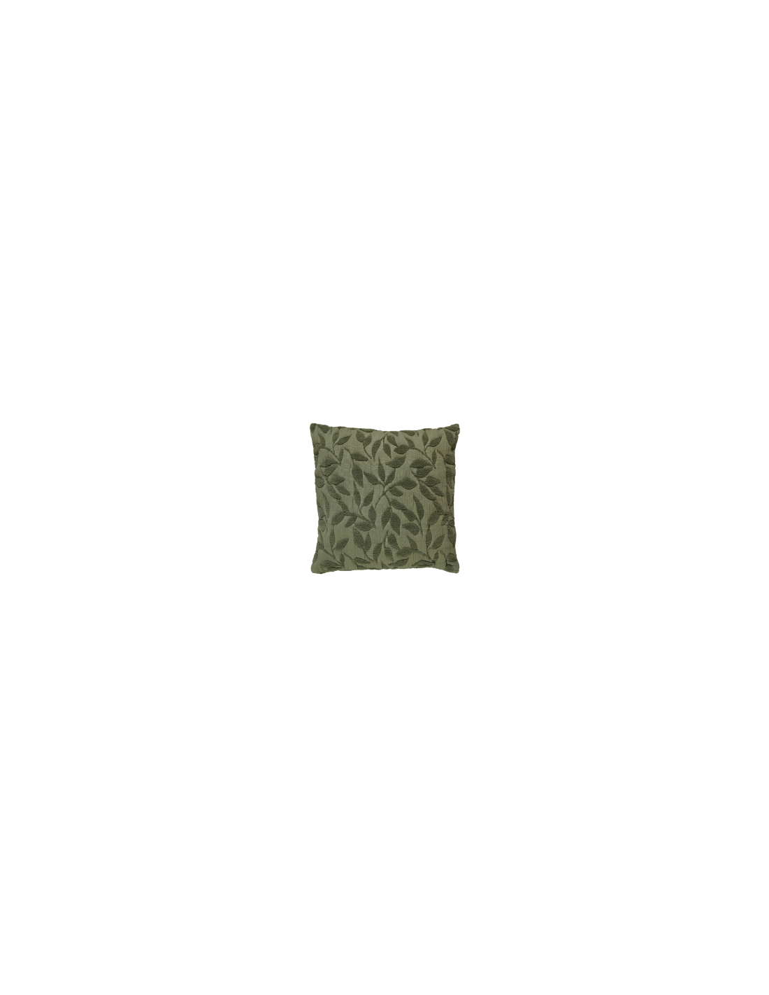 CUSCINO 209104B LETHO 50X50CM VERDE POLIESTERE