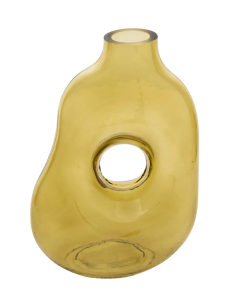 VASO 193825A SOLAG VETRO VERDE 18X10X25CM