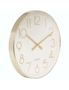 OROLOGIO PARETE 206417 LAURE D51CM PLASTICA DORATO