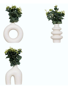 PIANTA CON VASO 206535 SUZA EUCALIPTO 20X37CM ASSORTITO