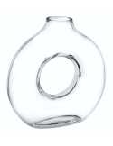 VASO 206572 CIRCLE 24X25CM VETRO TRASPARENTE