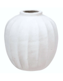 VASO 206632 AMIA 25X28CM MAGNESIO BIANCO
