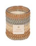 CANDELA PROFUMATA 209508 ZAYA 470GR VETRO/FIBRA