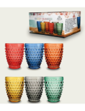 CONF 6 BICCHIERI 58850 BLOSSOM 27ML MULTICOLOR