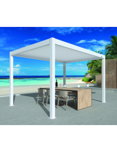 PERGOLA BIOCLIMATICA ATENA120 4X4MT H2,5MT BIANCO
