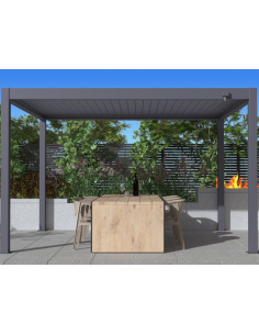 PERGOLA BIOCLIMATICA ATENA120 4X4MT H2,5MT ANTRACITE