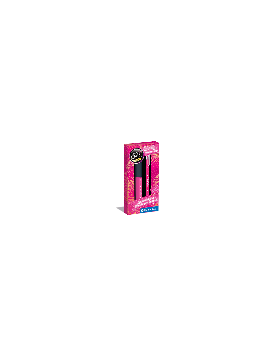 CRAZY CHIC 18882 LUCIDALABBRA E MATITA FRAGOLA