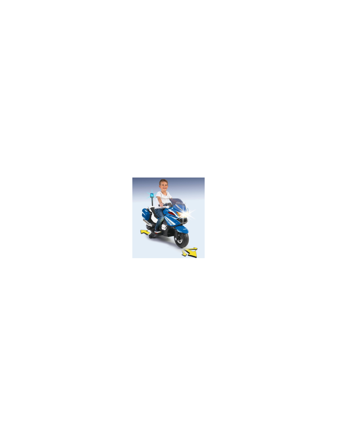 MOTO ELETTRICA FEN43000 POLIZIA DI STATO 12V