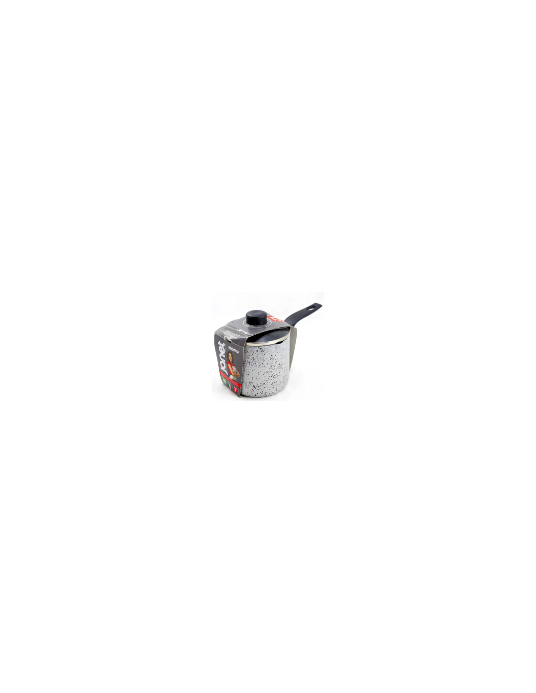 JANET 2.0 BOLLILATTE 10CM COPERCHIO VETRO