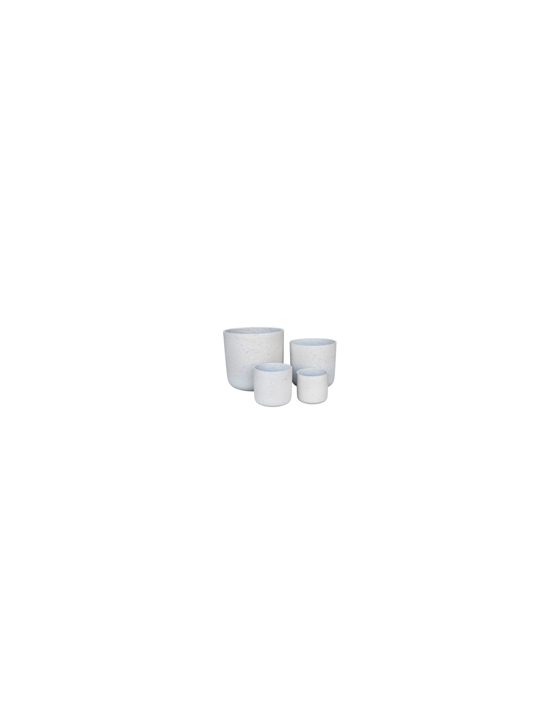 VASO 140569 4 MIS CEMENTO AVORIO 32X32CM