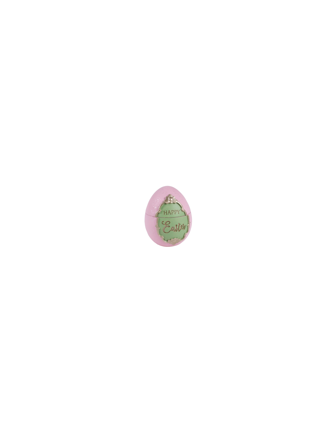 UOVO CONTENITORE 140998 HAPPY EASTER RESINA 13X16CM