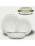 PIATTO FRUTTA 21CM FONT BEIGE