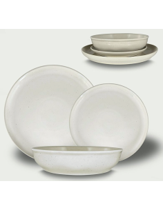 PIATTO FRUTTA 21CM FONT BEIGE