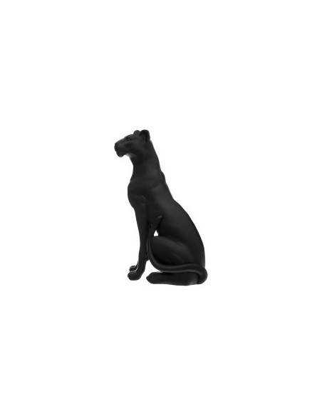 FIGURA PANTERA 168367 RESINA H62CM NERO