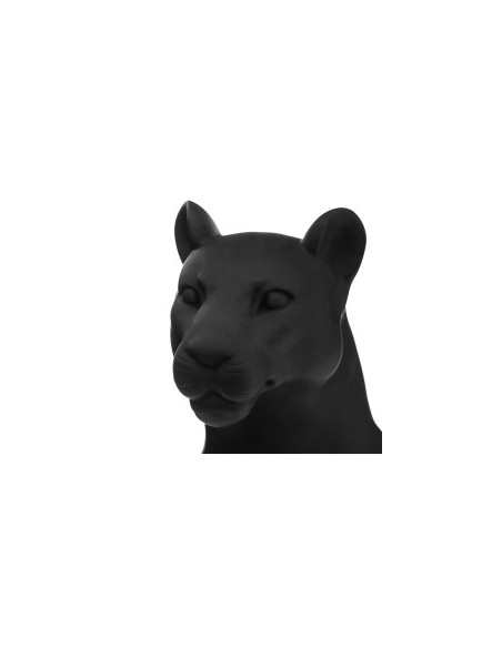 FIGURA PANTERA 168367 RESINA H62CM NERO