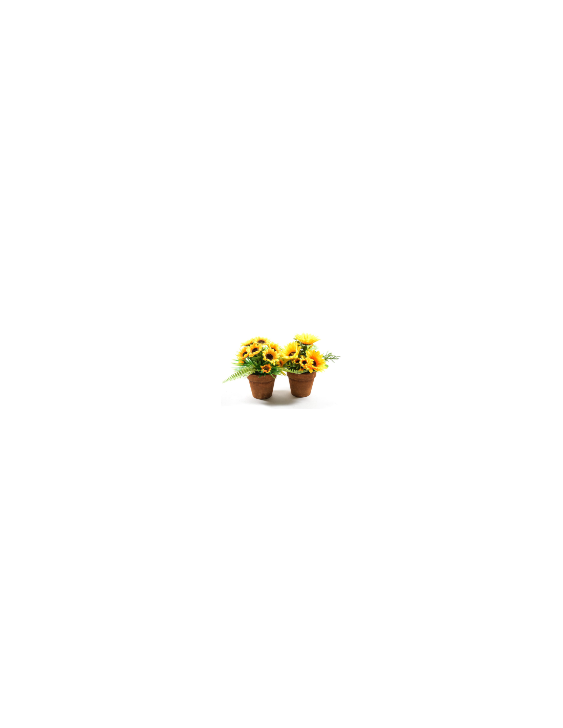 PIANTA 44446 GIRASOLI ASSORTITO 22X18CM VASO PLASTICA
