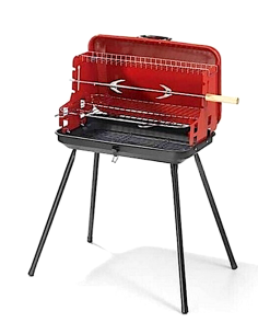 BARBECUE A VALIGETTA H59CM GRIGLIA 46X28CM