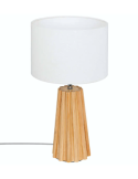 LAMPADA TAVOLO 205904 ADON 28X53CM LEGNO BEIGE