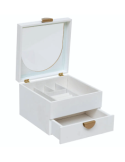 PORTAGIOIE 206166 WILD ROMANCE 20X19X13CM MDF BIANCO