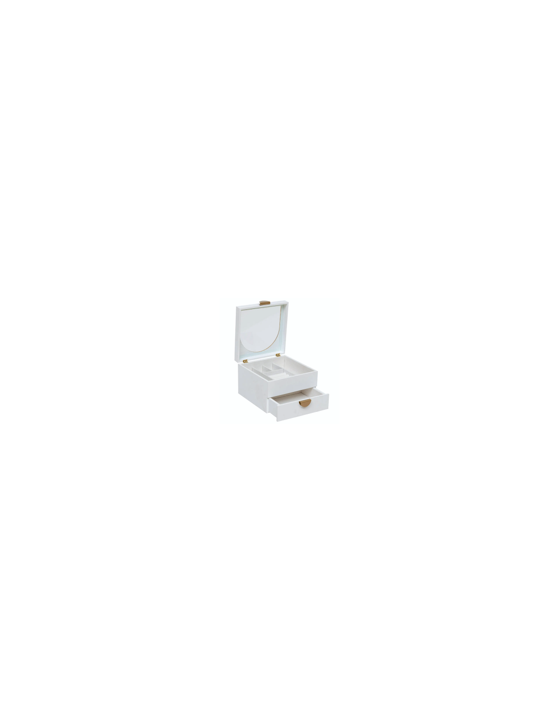 PORTAGIOIE 206166 WILD ROMANCE 20X19X13CM MDF BIANCO