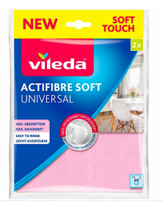 171813 CONF 2 PANNI ACTIFIBRE SOFT MULTIUSO