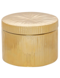 Scatola in Ceramica 12,5x9 cm Dorato, Design Elegante per Decorazioni e Organizzazione
