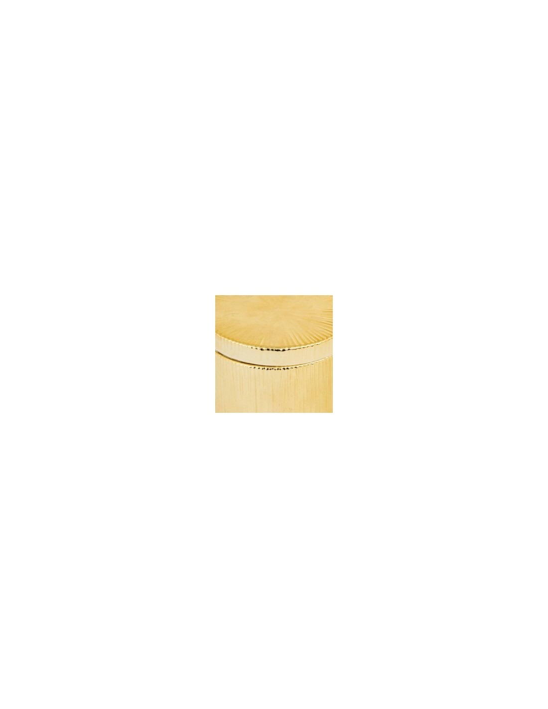 Scatola in Ceramica 12,5x9 cm Dorato, Design Elegante per Decorazioni e Organizzazione