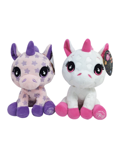 BABY UNICORN 43529 PELUCHE UNICORNO 20CM GLOW IN THE DARK