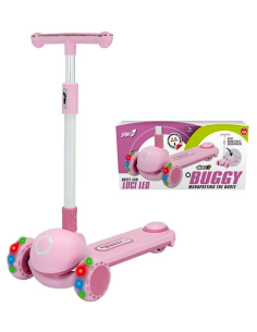 MONOPATTINO 707300171 BUGGY ROSA 3 RUOTE