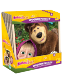MASHA ORSO 111251 PUZZLE LEGNO 9PZ