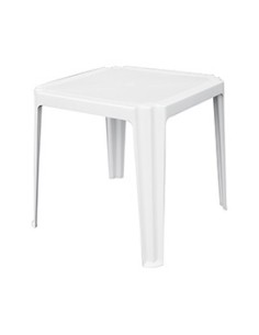 TAVOLO MADISON 6908RB 75X75CM S/RATTAN BIANCO IGAP