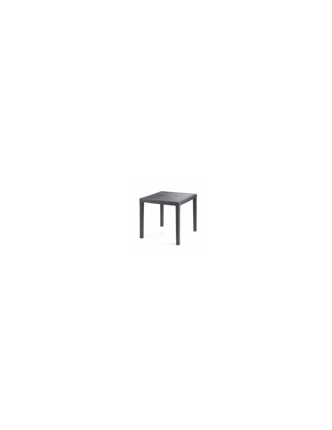 TAVOLO KING ANTRACITE 79X79X72CM su TreG Ingrosso