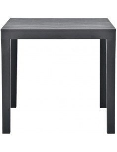 TAVOLO BALI ANTRACITE 78X78X73CM su TreG Ingrosso