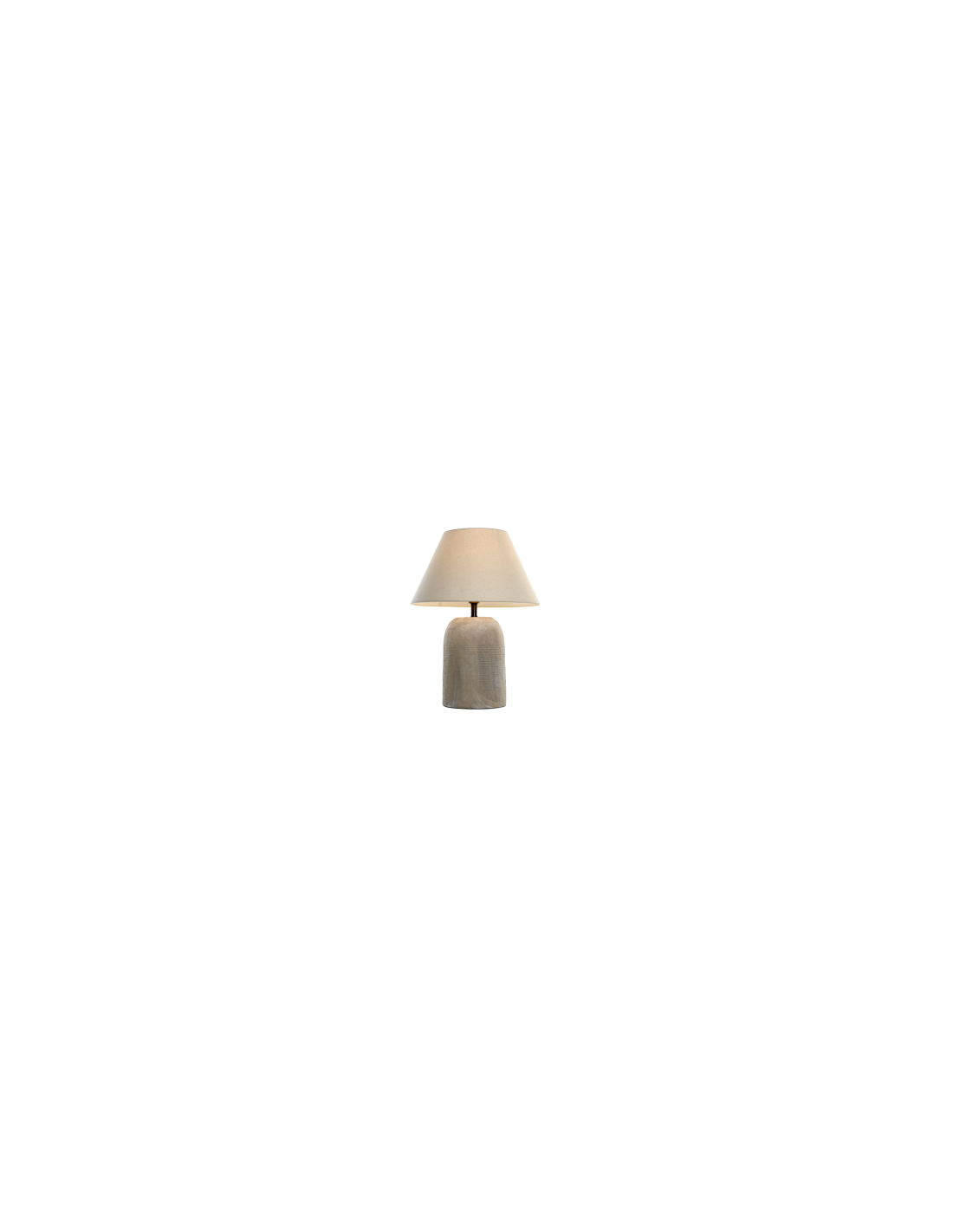 LAMPADA TAVOLO LA220130 CEMENTO 50X65CM GRIGIO