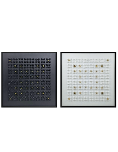 QUADRO TELA CU219290 ASTRATTO 100X100CM ASSORTITO