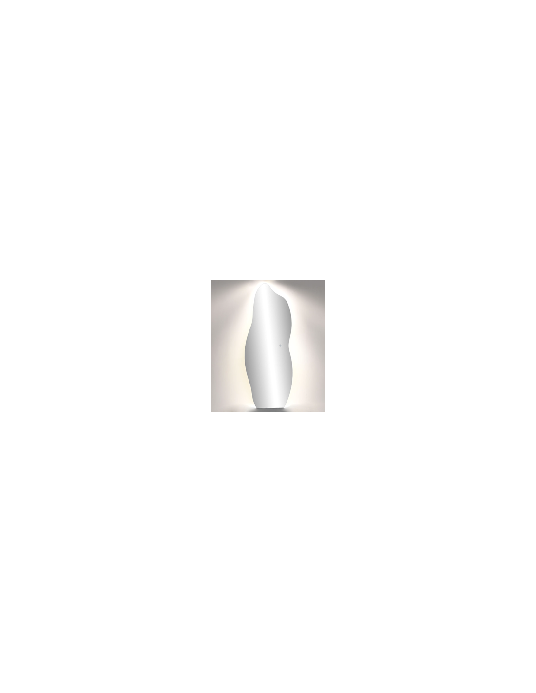 SPECCHIO ES220584 VETRO 50X130CM CON LUCI LED