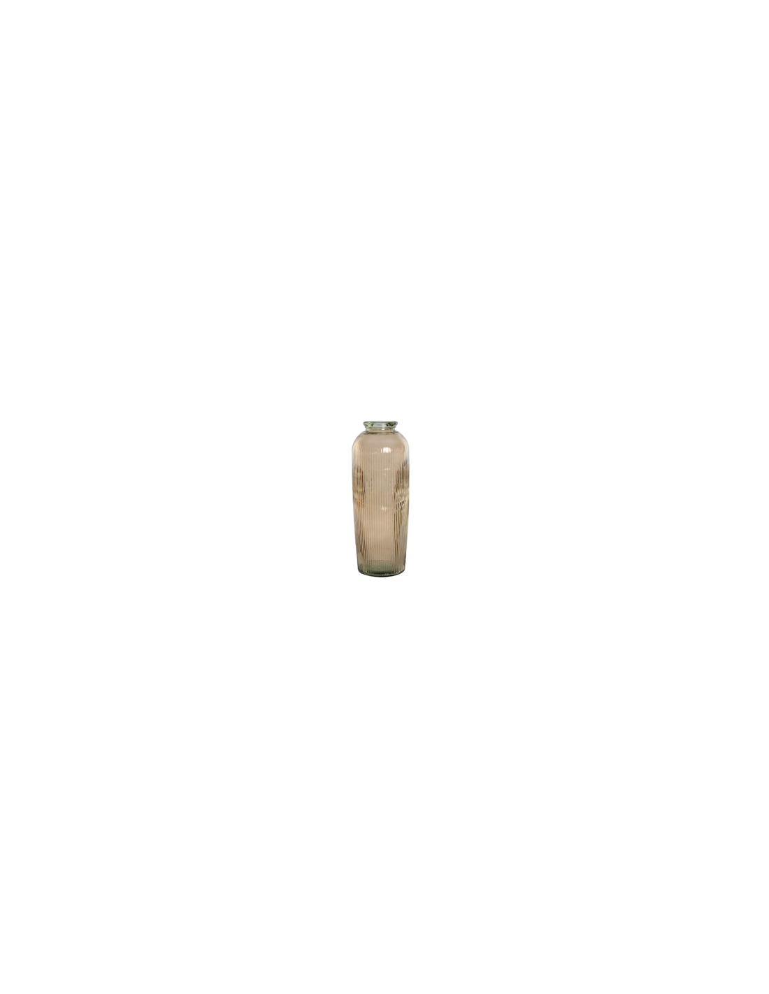 VASO JR214927 VETRO 27X71CM CHAMPAGNE